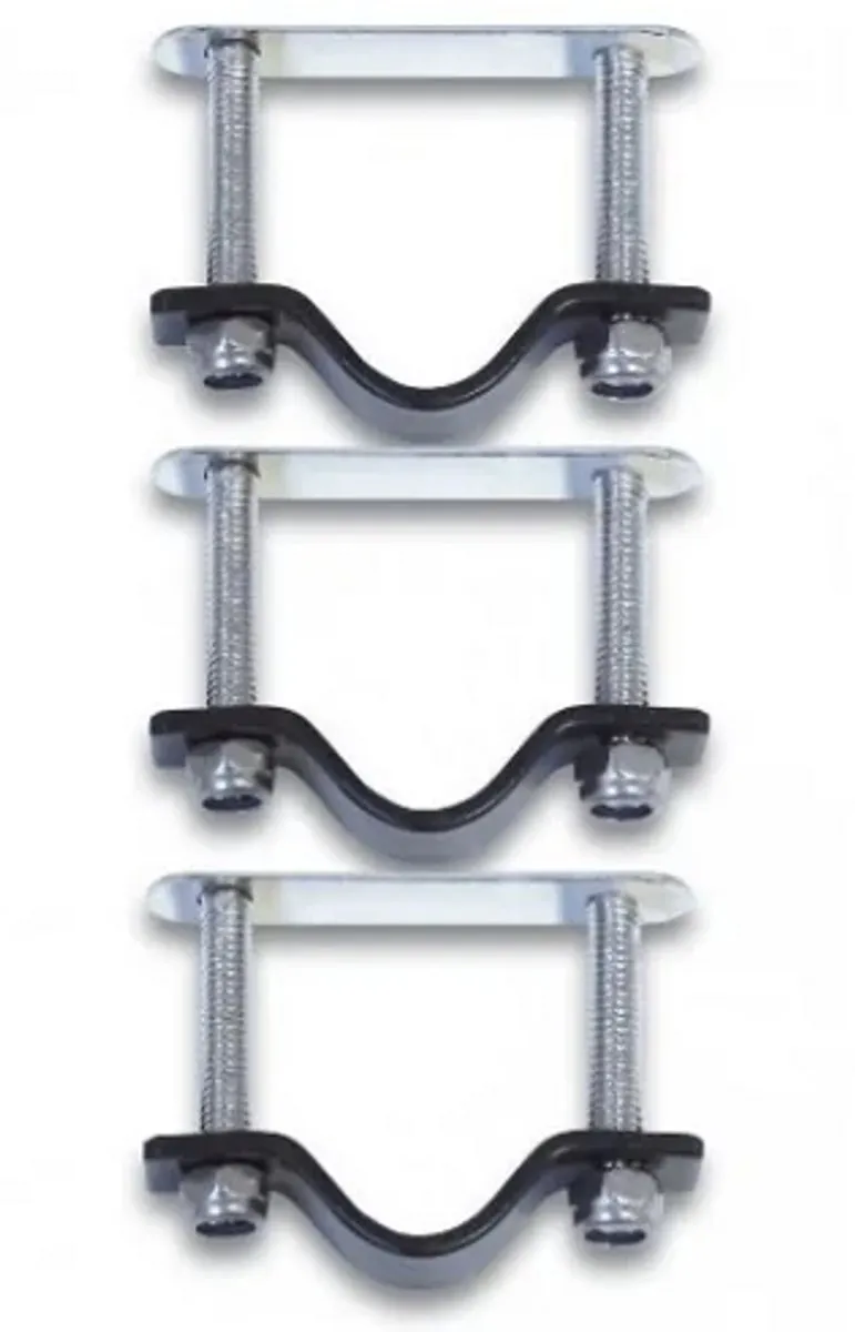 Basil Crate Mounting Set RVS - Zwart