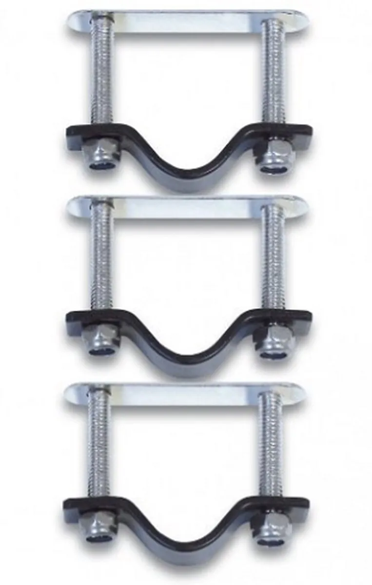 Basil Crate Mounting Set RVS - Zwart