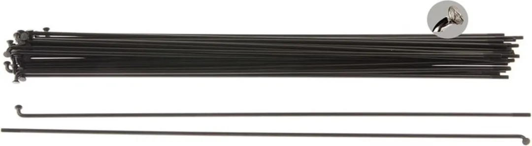 Alpina Spaken 13G 246mm RVS - Zwart
