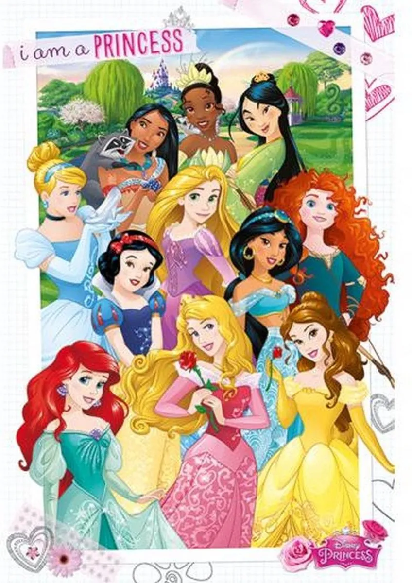 Disney Princess I Am Princess Pyramid Poster 91,5x61cm