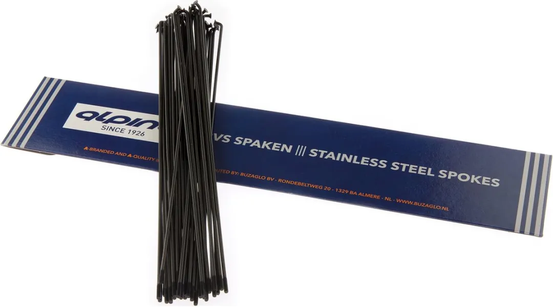 Alpina Spaken 13G 278mm RVS - Zwart