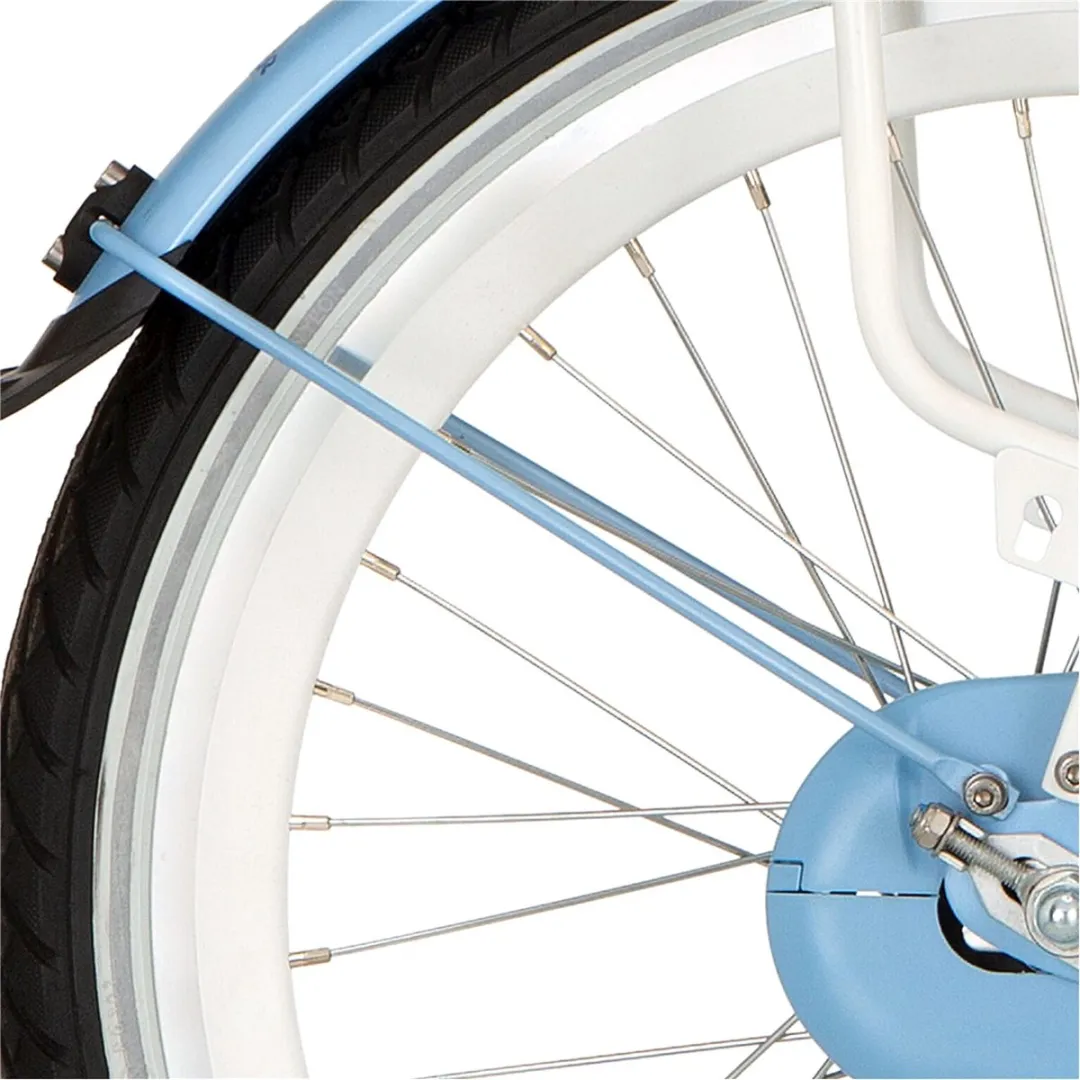 Alpina Spatbordstangset 20 Inch - Alaska Blue Matt