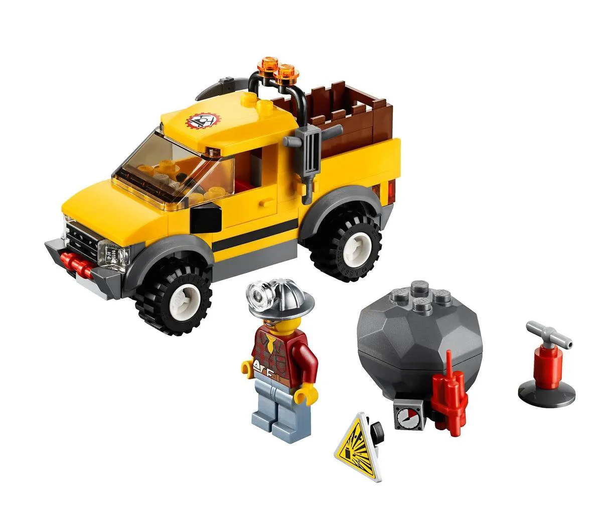 LEGO City Mijnbouw 4x4 4200 - 102 Stukken