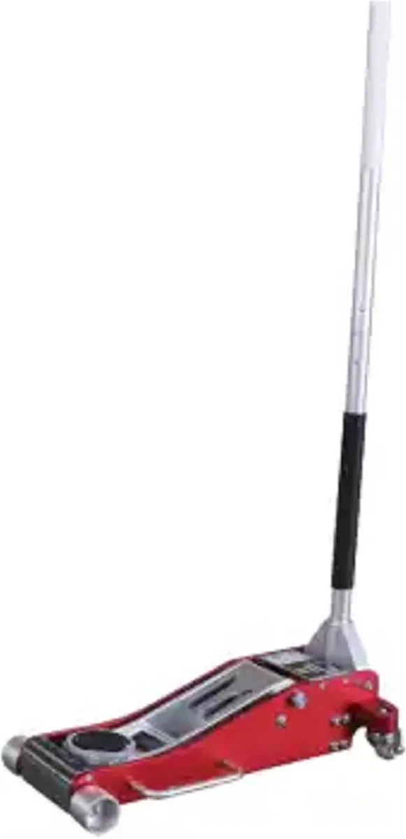 Weber Tools Aluminium Krik 3 Ton - Rood/Zwart/Zilver
