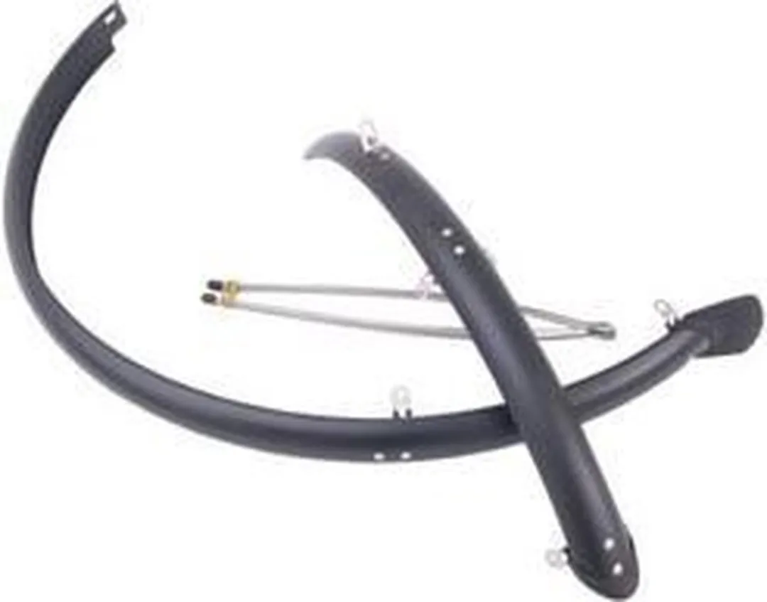 Alpina RVS Fietsspaken 268mm - 144 Stuks - Zwart