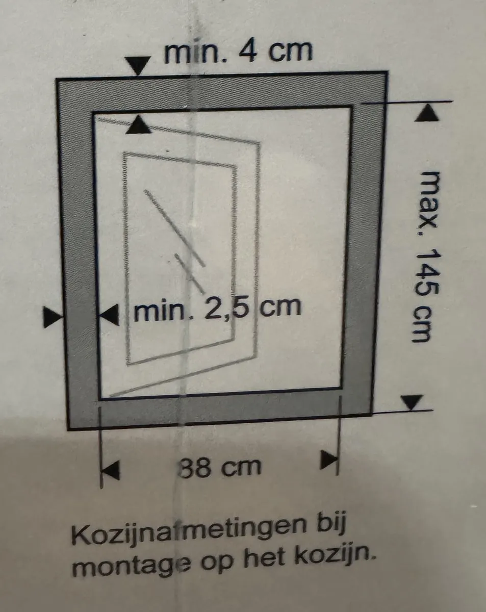 Bruynzeel Rolhor S500 93x150cm Wit - afbeelding 6 van 6