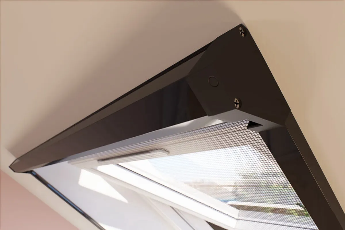 Bruynzeel S700 Rolhor 78x155cm - Zwart