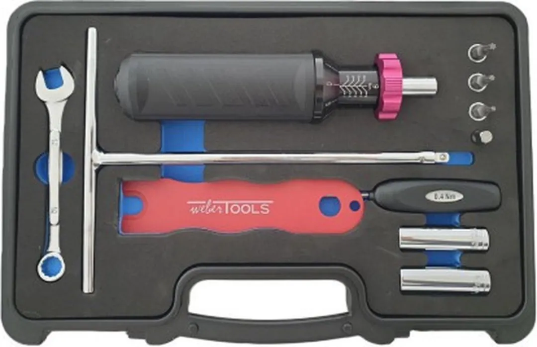 Weber TPMS Gereedschaps-set - 10-15 Bar - Zwart/Paars