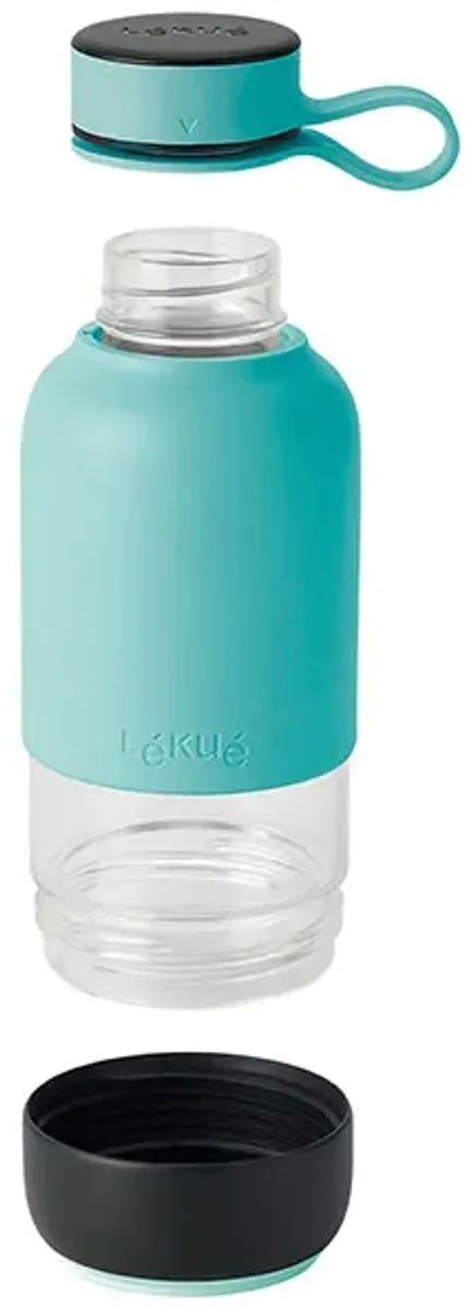 Lékué Drinkfles To Go 500ml - Turquoise