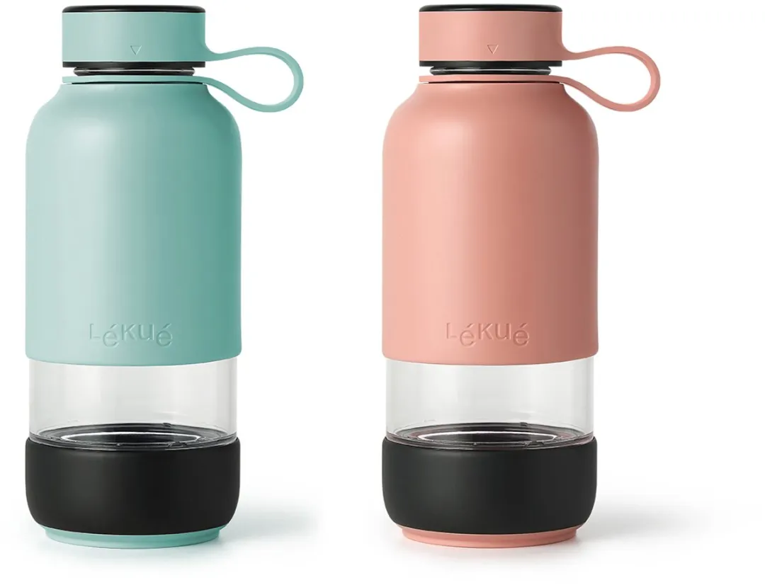 Lékué Drinkfles To Go 500ml - Turquoise