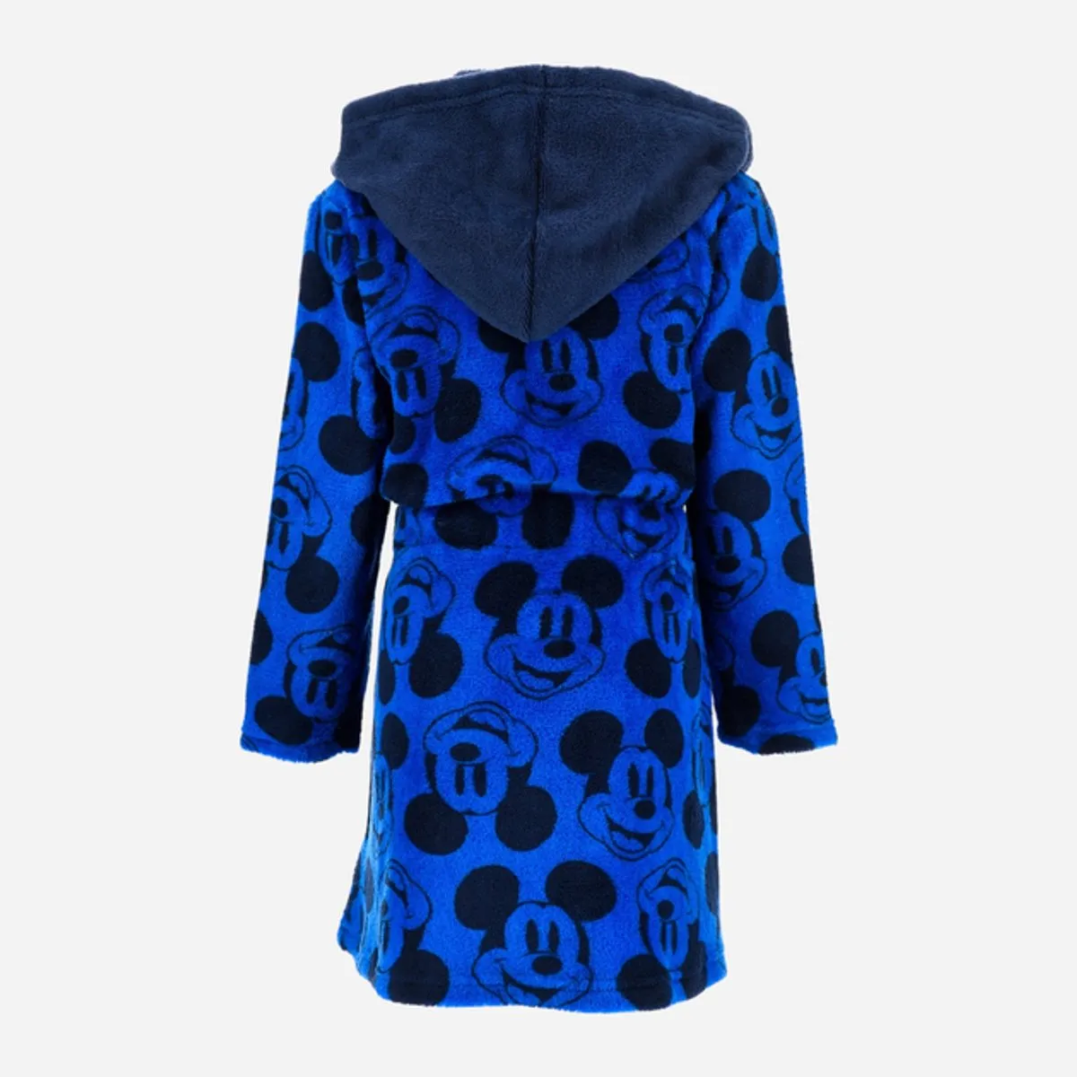 Disney Mickey Mouse Ochtendjas - Maat 128 - Blauw - afbeelding 2 van 3