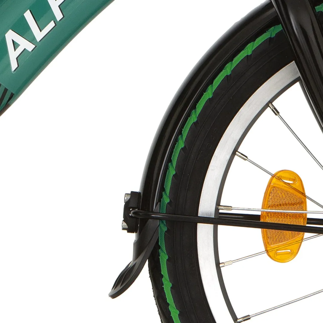 Alpina Spatbordset 16" Yabber - Zwart