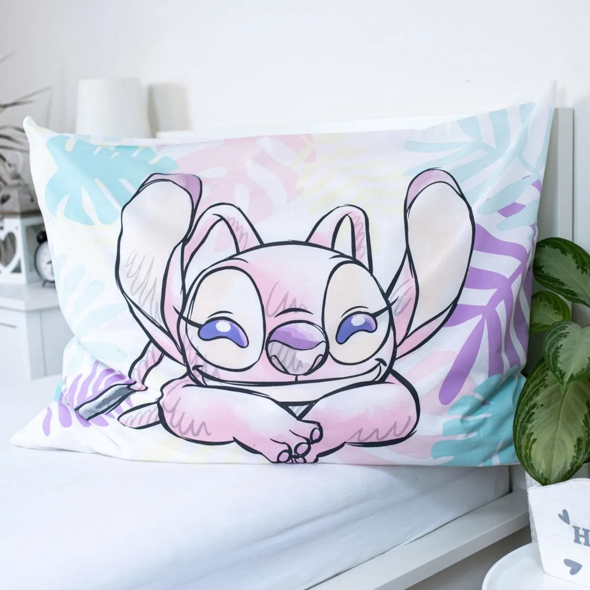 Disney Stitch Katoenen Kinder Beddengoed Set - 140x200cm + 60x80cm - afbeelding 3 van 6