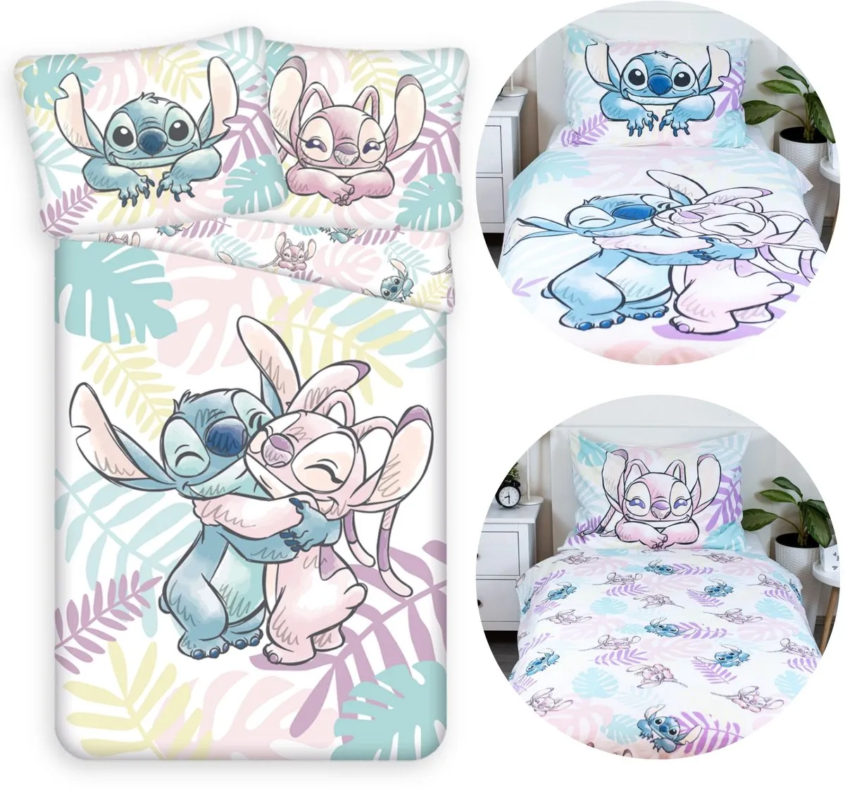 Disney Stitch Katoenen Kinder Beddengoed Set