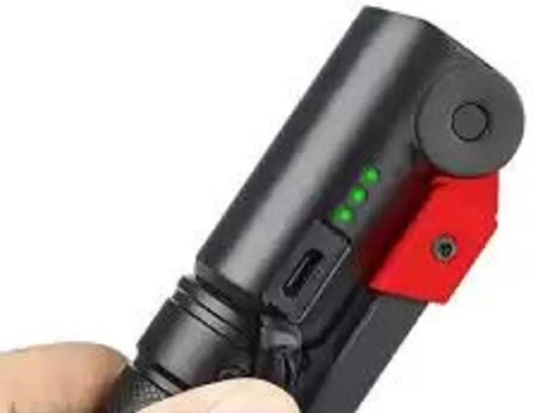 Weber Tools Bright Line LED Looplamp - Oplaadbaar - Zwart/Rood - afbeelding 3 van 5