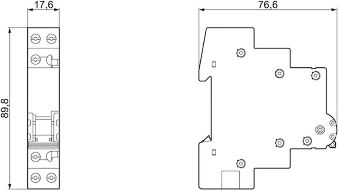 Siemens 5TE8101 Schakelaar - 20A 6mm² 1x NO
