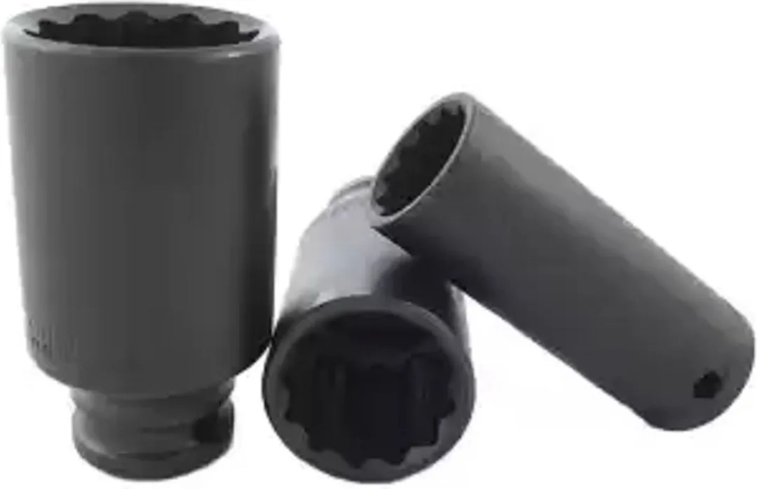Weber Tools 1/2" Lange Krachtdoppen 13-delig - 13mm - Zwart