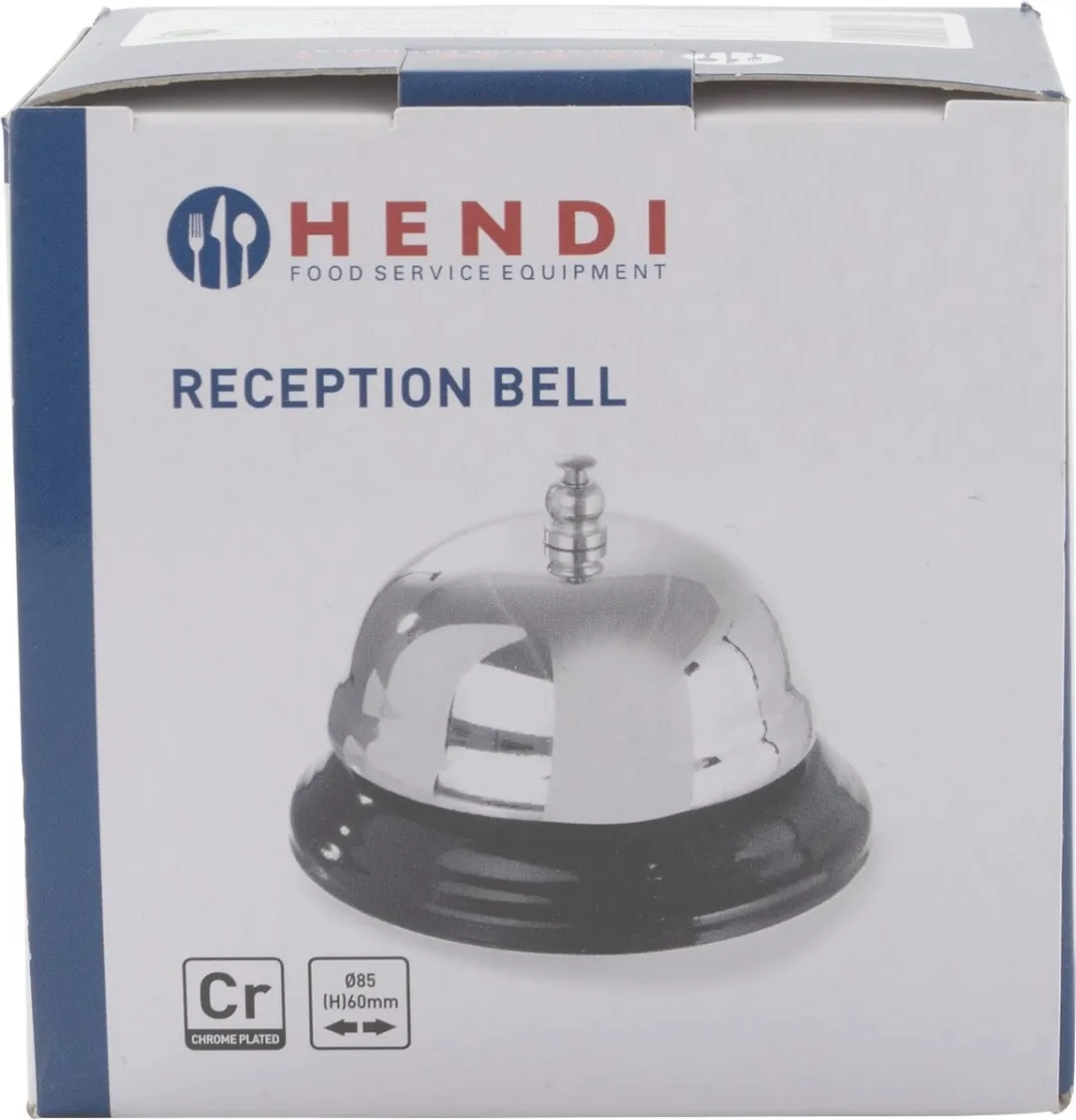 HENDI Receptiebel - Verchroomd - Ø85x57mm