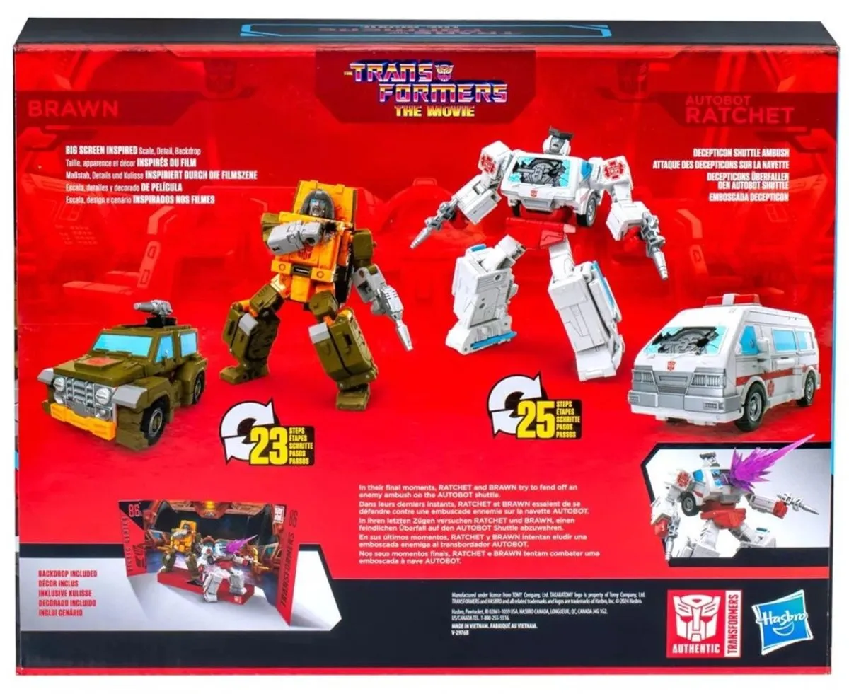 Hasbro Transformers Studio Series Brawn & Ratchet Action Figuur - 11cm - Multi - afbeelding 6 van 6