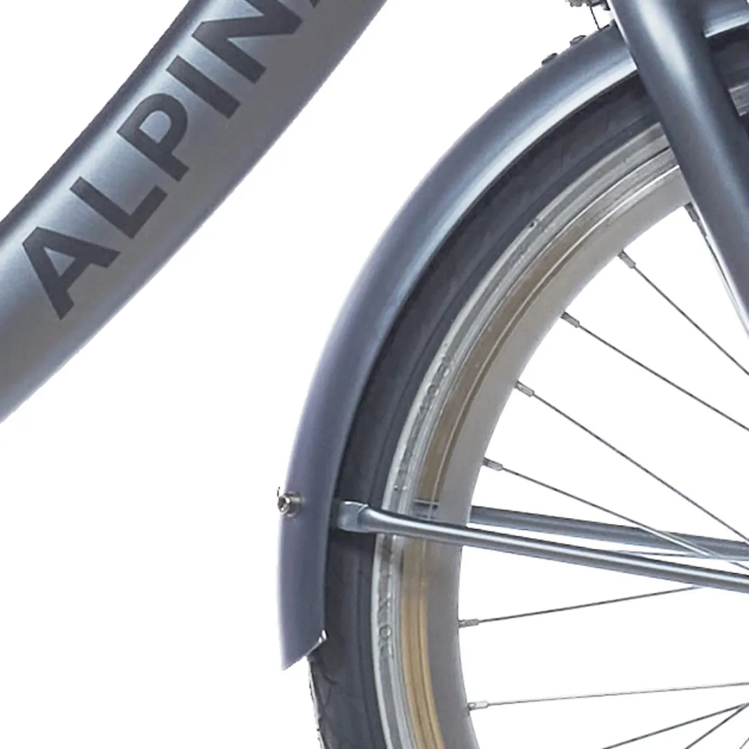 Alpina Spatbordset 22 Clubb - Satinzwartmatt