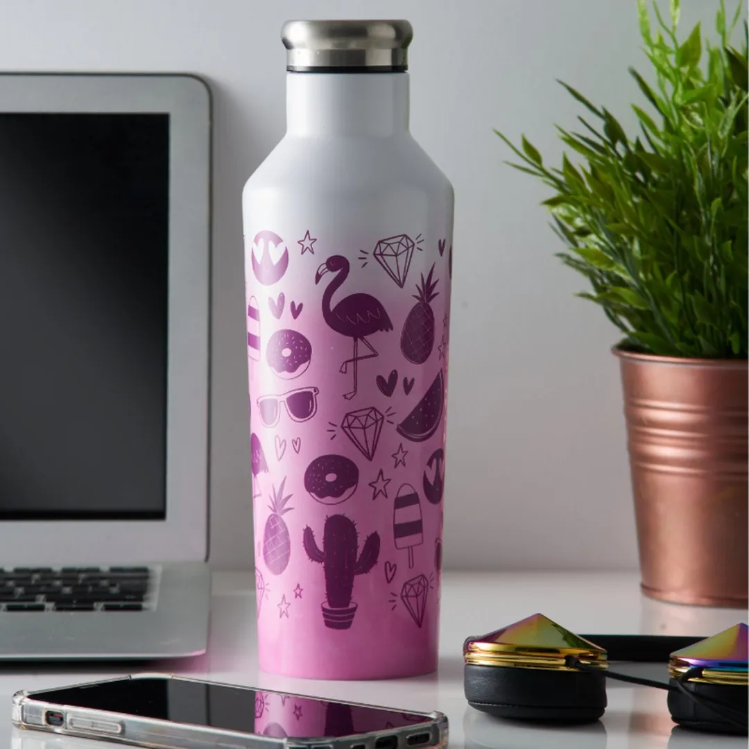 Typhoon Emoji Kleurveranderende Drinkfles 800ml - Multi