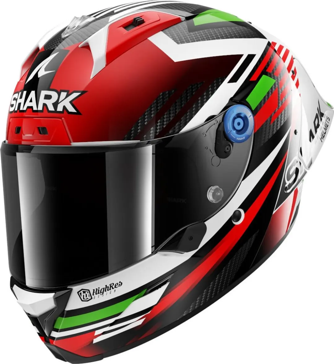 Shark Aeron-GP FIM Racing #1 Firstlap Carbon Helm