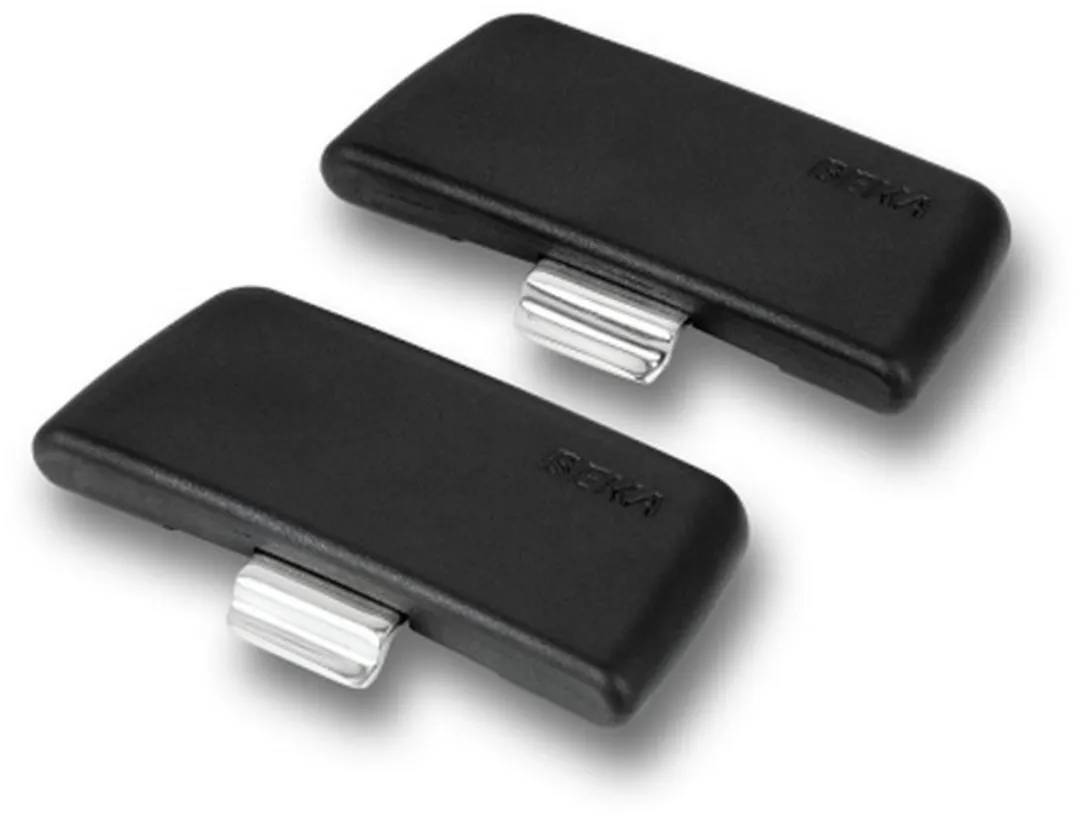 Beka 101236 Afneembare Handvatten - 2 Stuks - Zwart