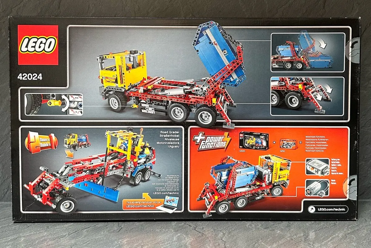 LEGO Technic Containertruck 42024 - 948 Stukken - Multicolor