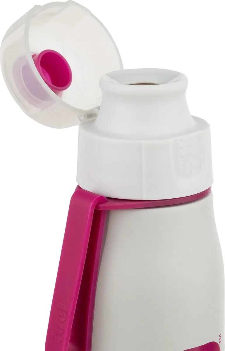 Trudeau Fuel Drinkfles RVS 500ml - Wit/Roze