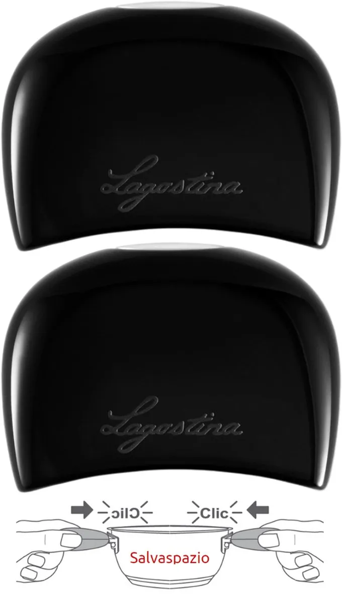 LAGOSTINA Afneembare Handgreep 095144220000 - Zwart