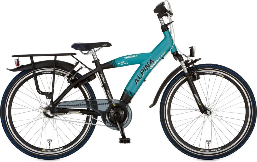 Alpina Yabber J26 Jet Black Fiets 26 Inch