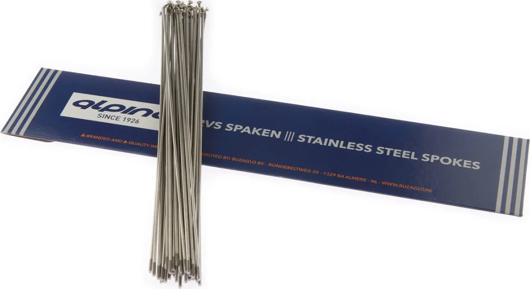 Alpina Spaken 14G RVS 250mm - Grijs