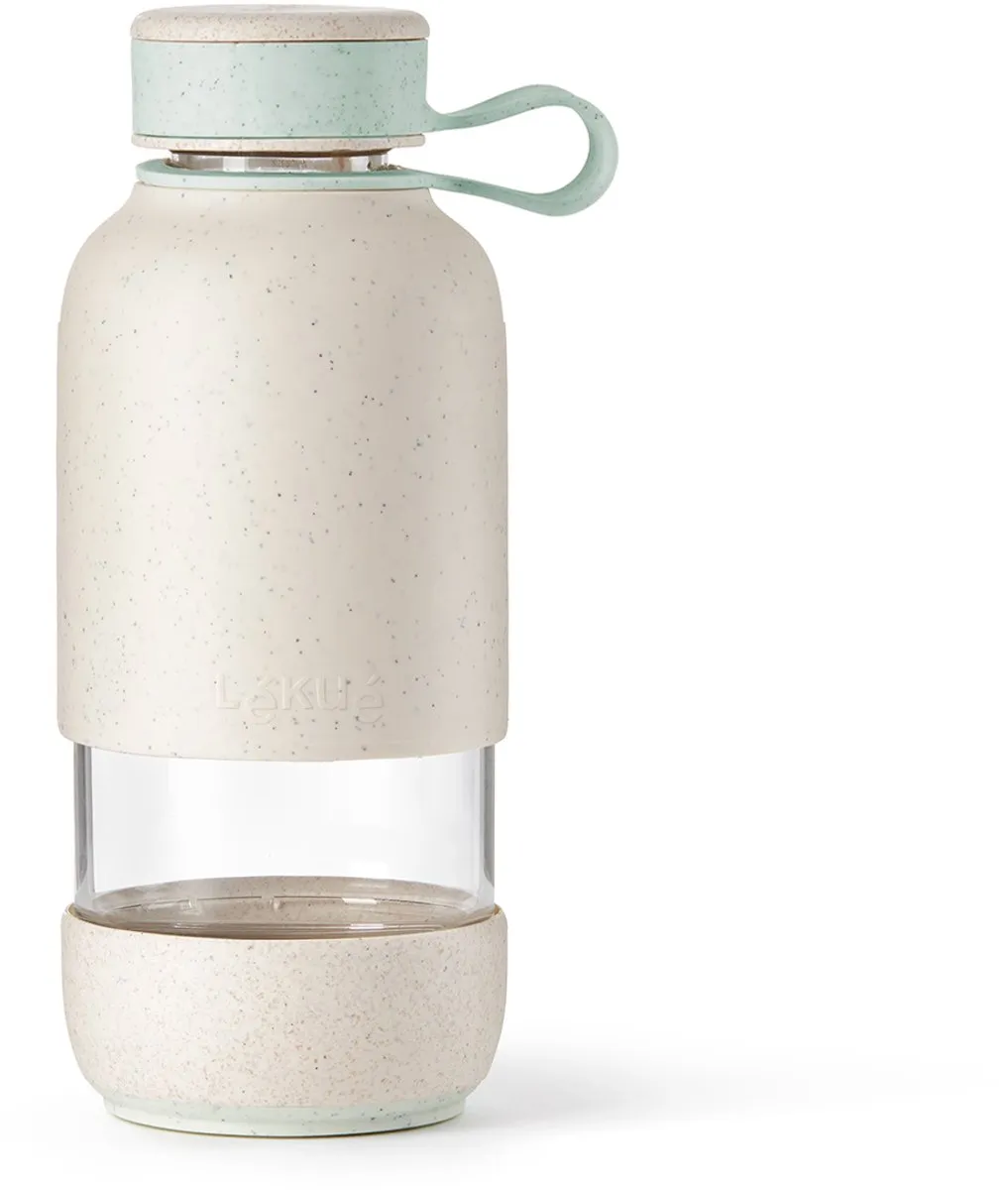 Lékué Drinkfles To Go Organic 500ml - Beige