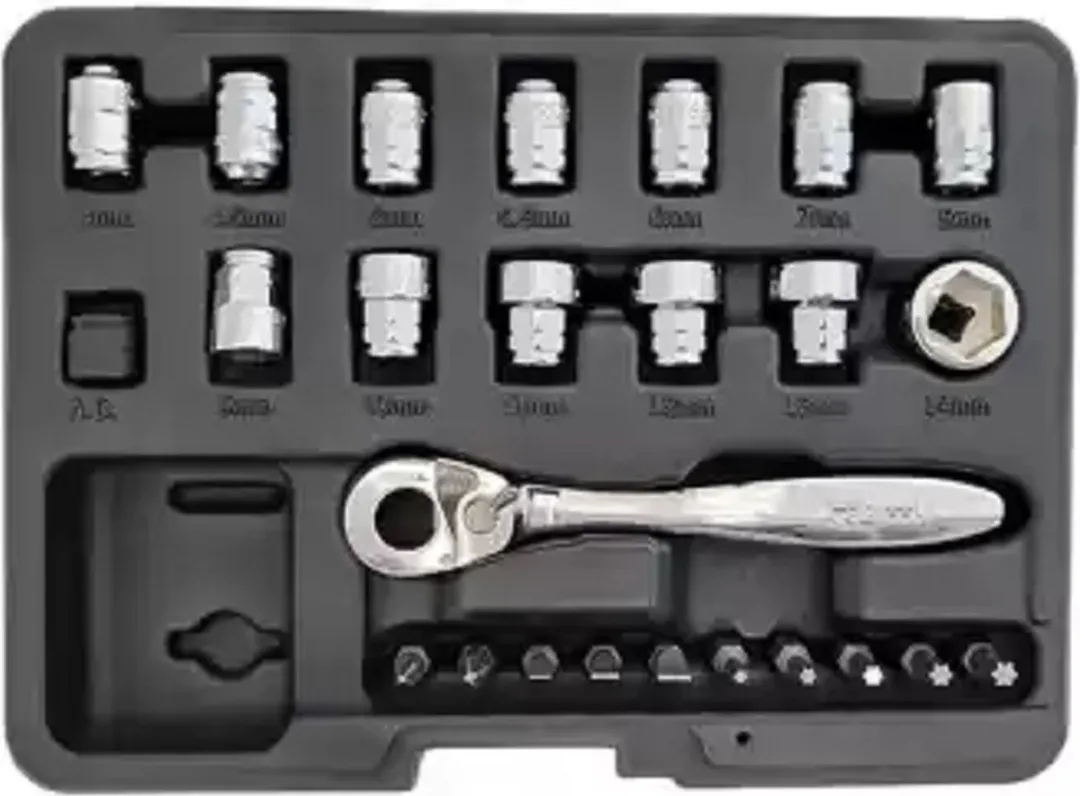 Weber Tools 1/4" Doppenset 25-delig