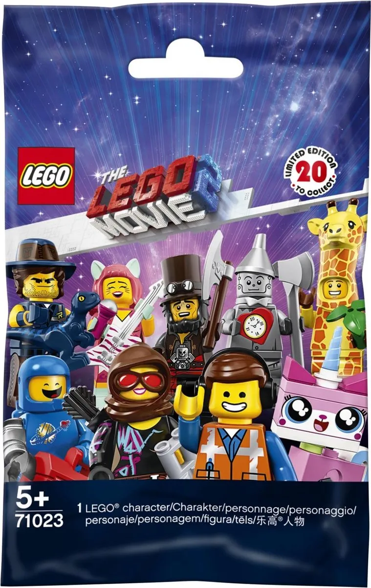 LEGO Minifigures The Movie 2 71023 - Paarse Minifiguur - afbeelding 6 van 6