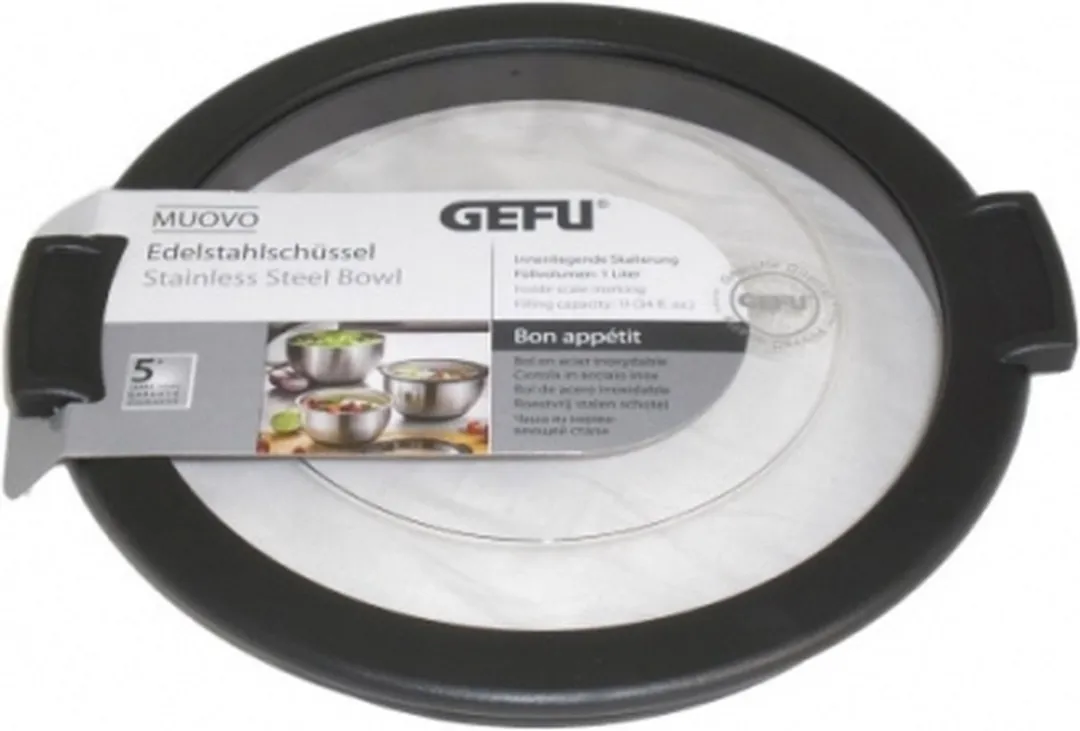 GEFU MUOVO Deksel RVS Kom 16cm