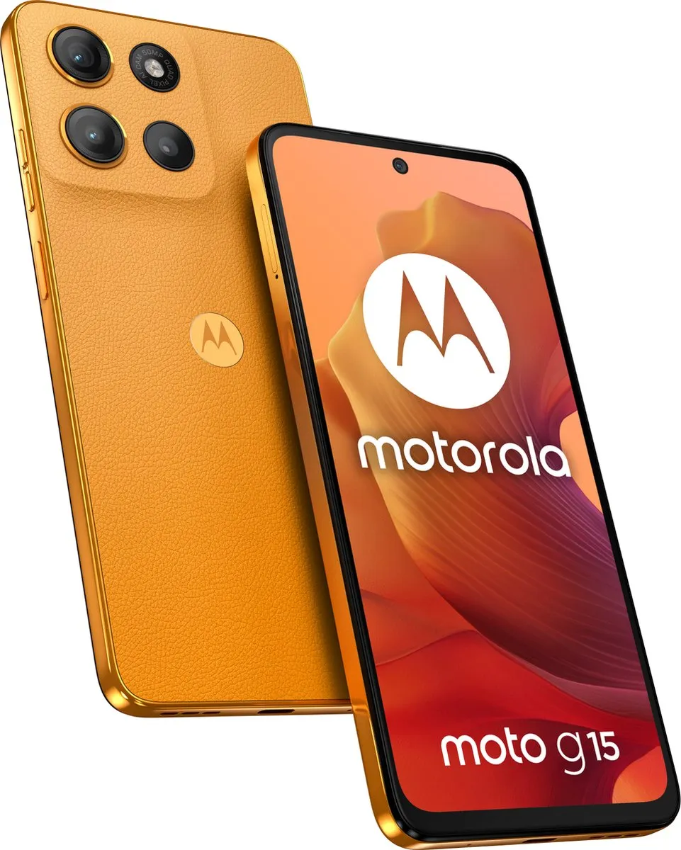 Motorola moto g15 PB6E0000SE - 128GB - Sunrise Orange
