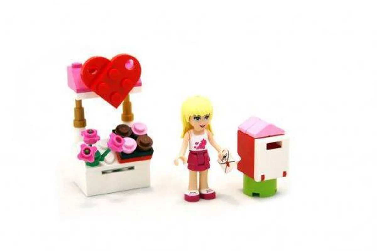 LEGO Friends Stephanie Post 30105 - 41 Stukken - Paars