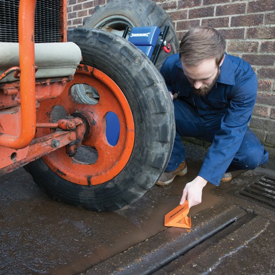Silverline Inklapbare Wielkeggen Heavy-Duty - 2 Stuks - Fel Oranje