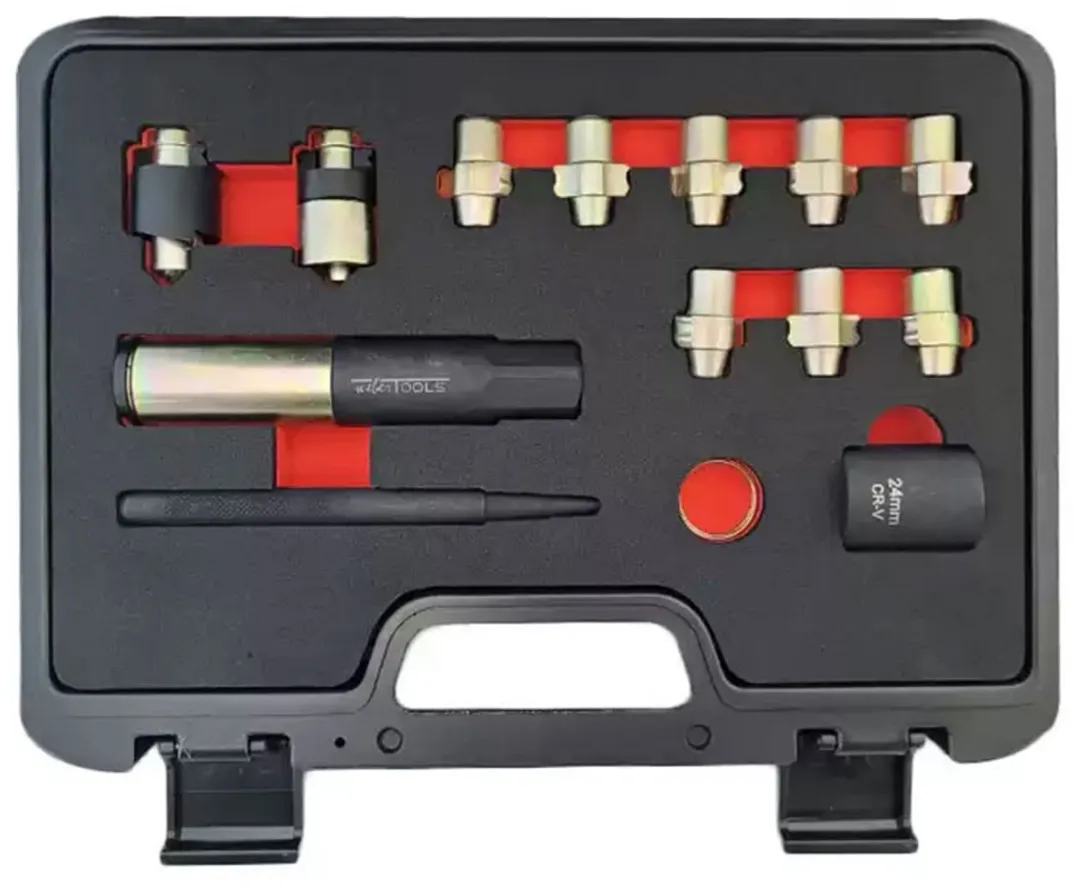 Weber Tools Slotbout Verwijderset - Goud/Rood/Zwart