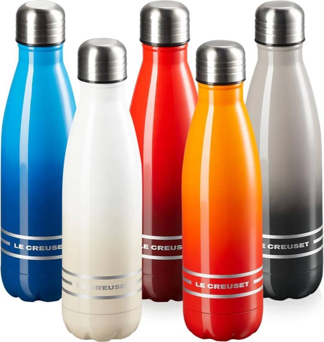 Le Creuset Waterfles 500ml RVS - Mist Grey - afbeelding 3 van 3