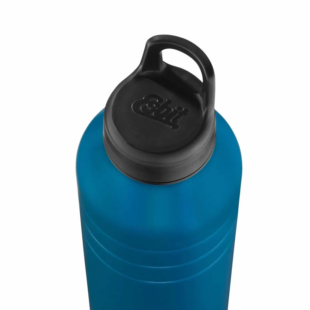 Esbit Majoris Waterfles - 1 Liter - Blauw - RVS Drinkfles - Lusdop