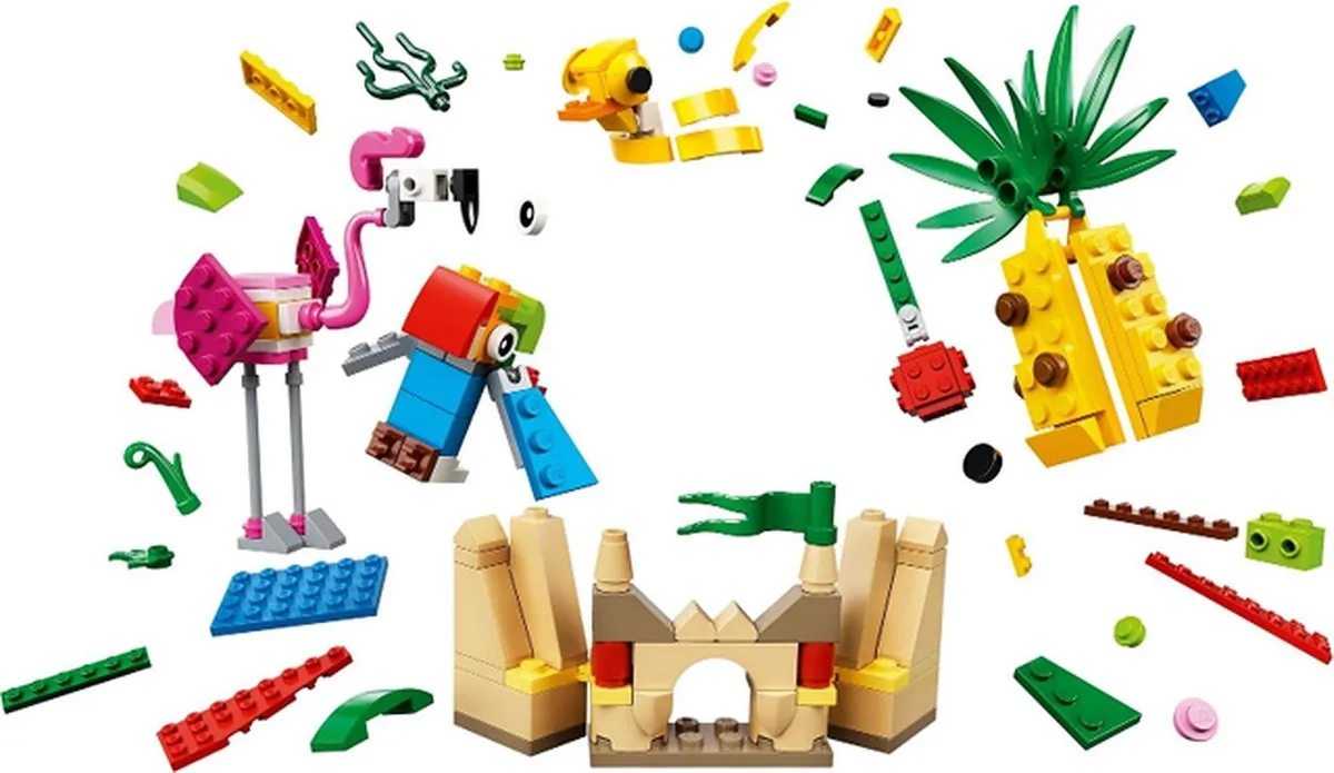 LEGO 12-in-1 Creative Fun 40411 - 240 Stukken - Meerkleurig