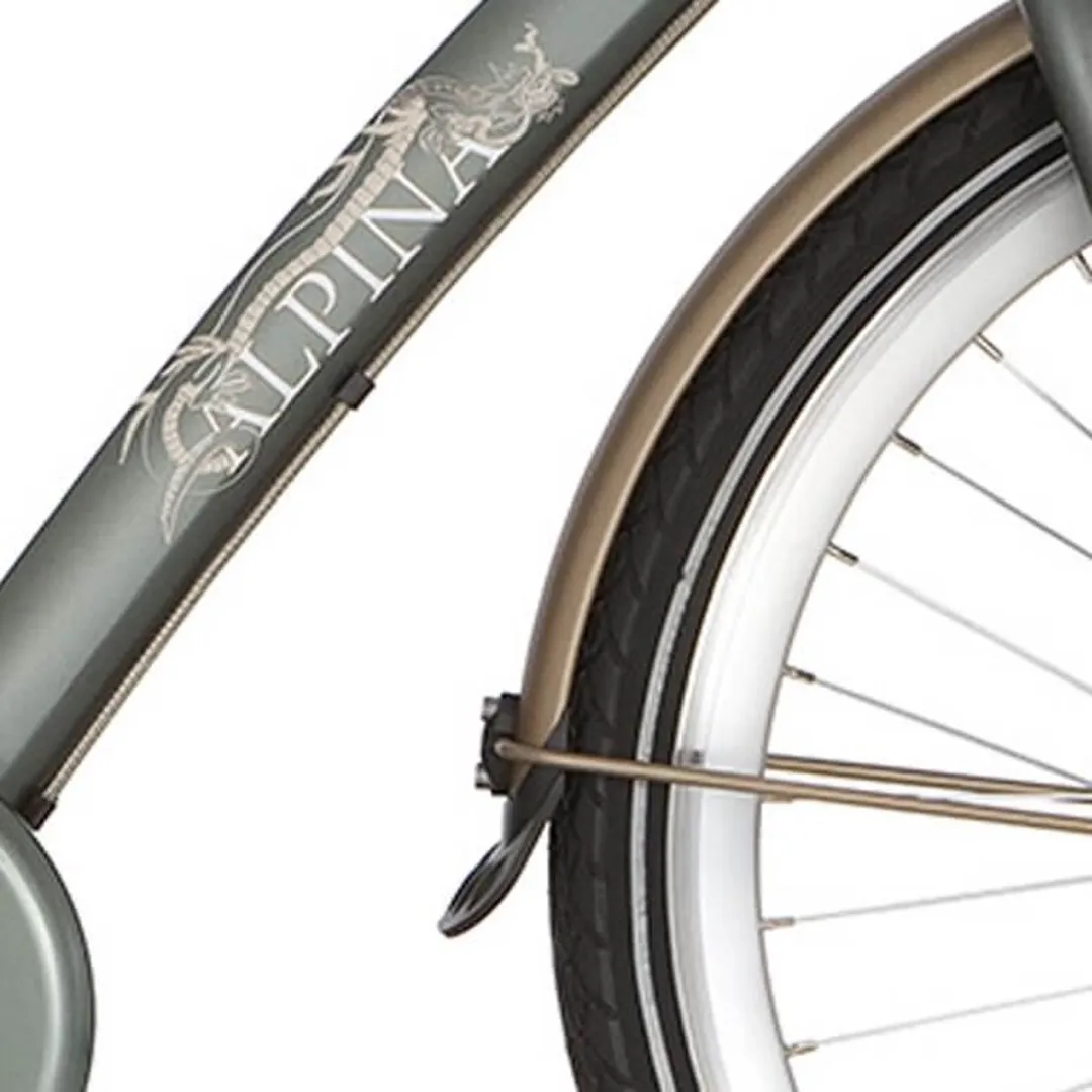 Alpina Spatbord 24 Curve Mattgold
