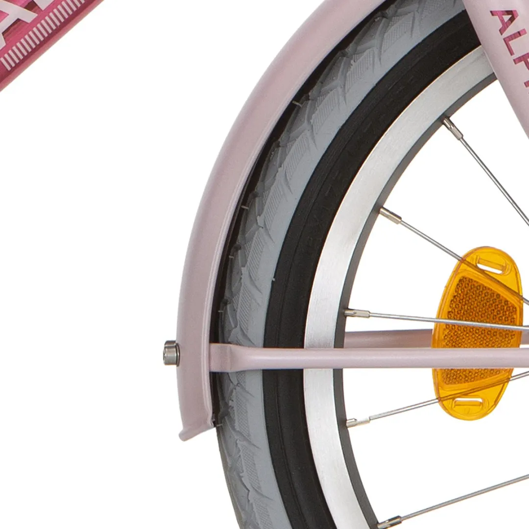 Alpina Spatbordset 18" Cargo - Pearl Pink Matt