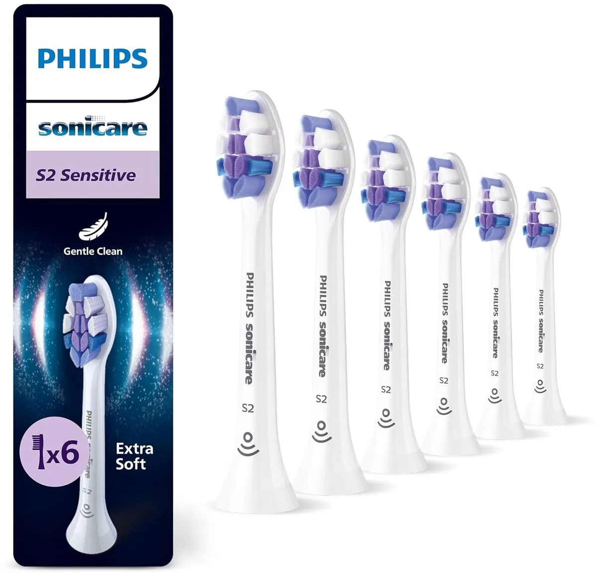 Philips Sonicare S2 HX6056/87 Opzetborstels