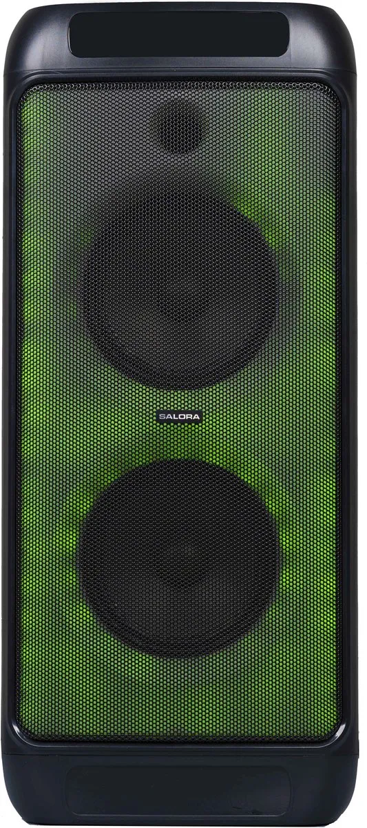 Salora PartySpeaker L1 Draadloze Stereoluidspreker - 400W - Zwart