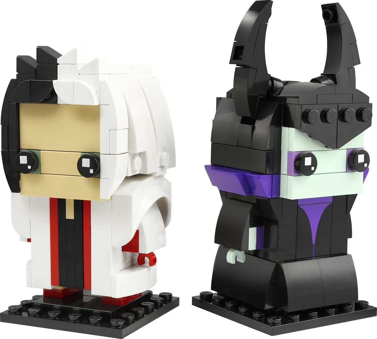 LEGO Disney Brickheadz 40620 Cruella & Maleficent - 320 Stukken - Meerkleurig
