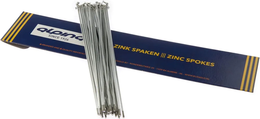 Alpina Spaken 13G 252mm Zink - Grijs