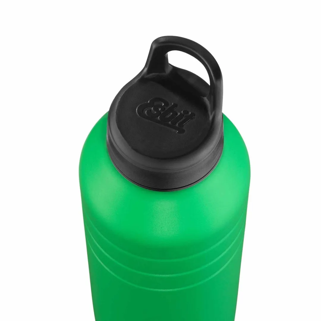 Esbit Majoris Waterfles - 1 Liter - Groen - RVS Drinkfles - Lusdop